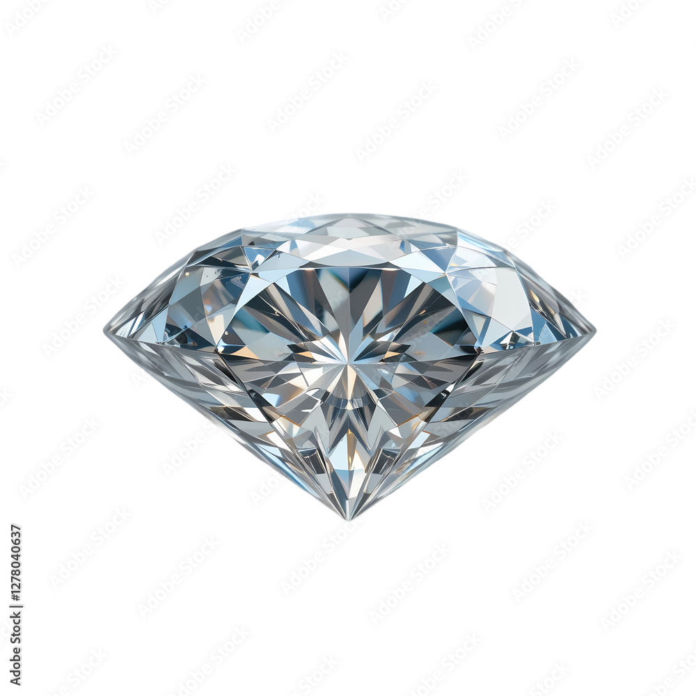 Brilliant Diamond: Gemstone, Jewelry, Sparkle isolated on transparent background Brilliant Diamond: Gemstone, Jewelry, Sparkle isolated on transparent background