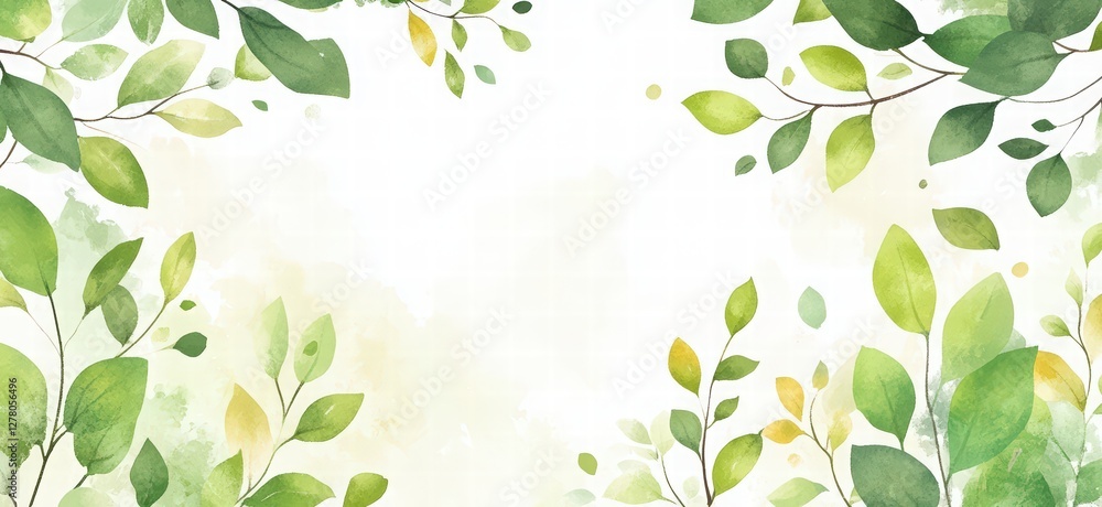 Spring banner background with abstract leaves and plants. springtime nature landscape for social media, web design, or presentation background. hand-drawn line art of spring leaves and plants. Spring banner background with abstract leaves and plants. springtime nature landscape for social media, web design, or presentation background. hand-drawn line art of spring leaves and plants.