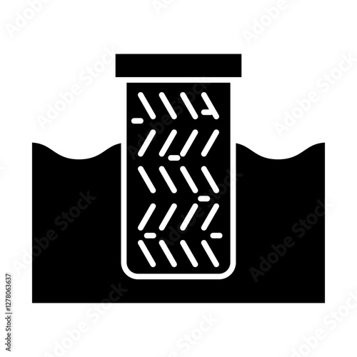 Water filter unit icon