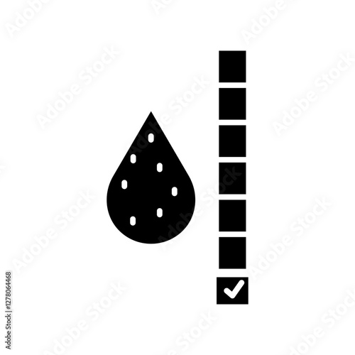 Acidity level icon