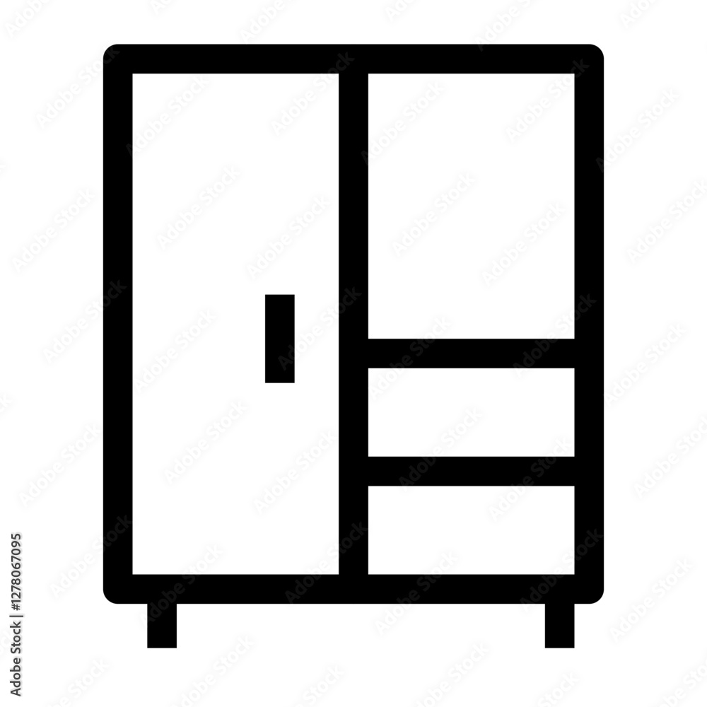 furniture thin icon furniture thin icon
