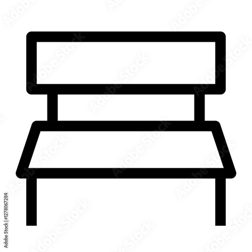 furniture thin icon