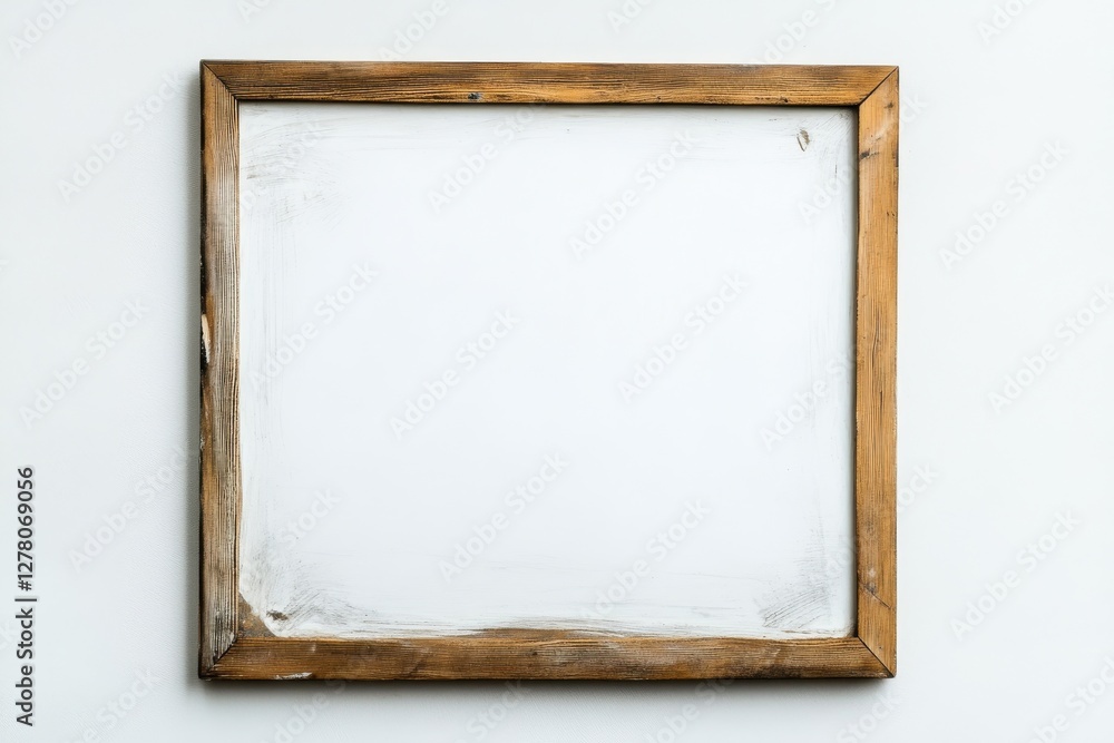 Fototapeta premium Whiteboard Before Isolated and White Background