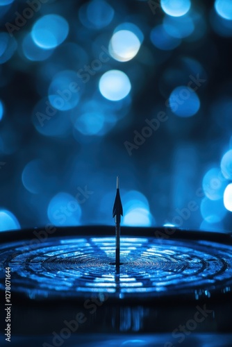 Wallpaper Mural Abstract Arrow Target Night Photography Torontodigital.ca