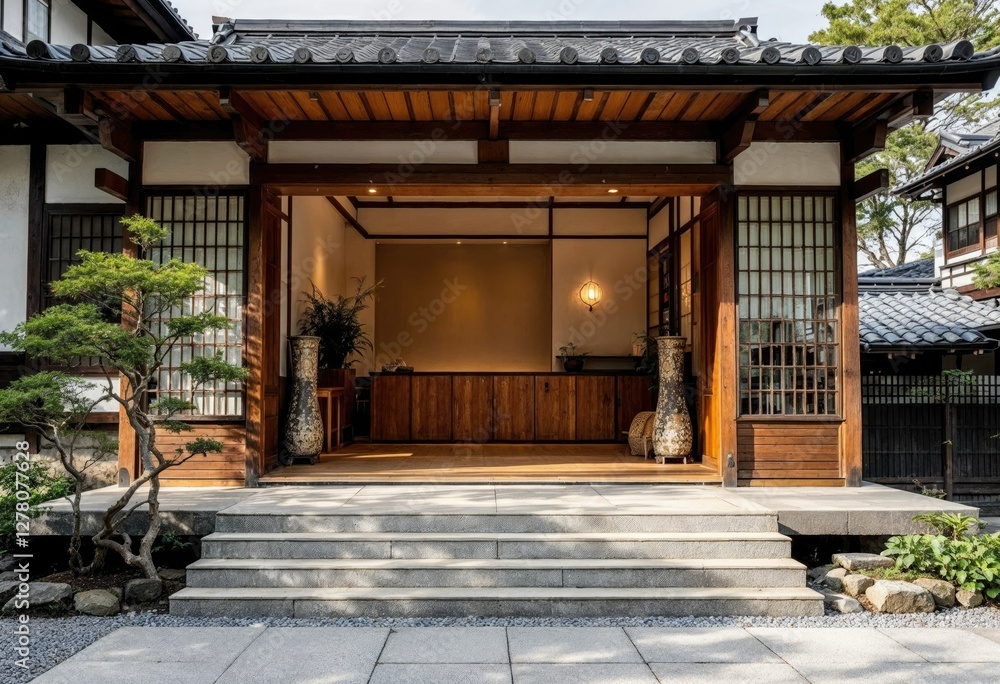 house entrance with stairs japanese culture house entrance with stairs japanese culture