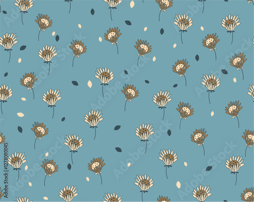 Delicate Floral Pattern design background