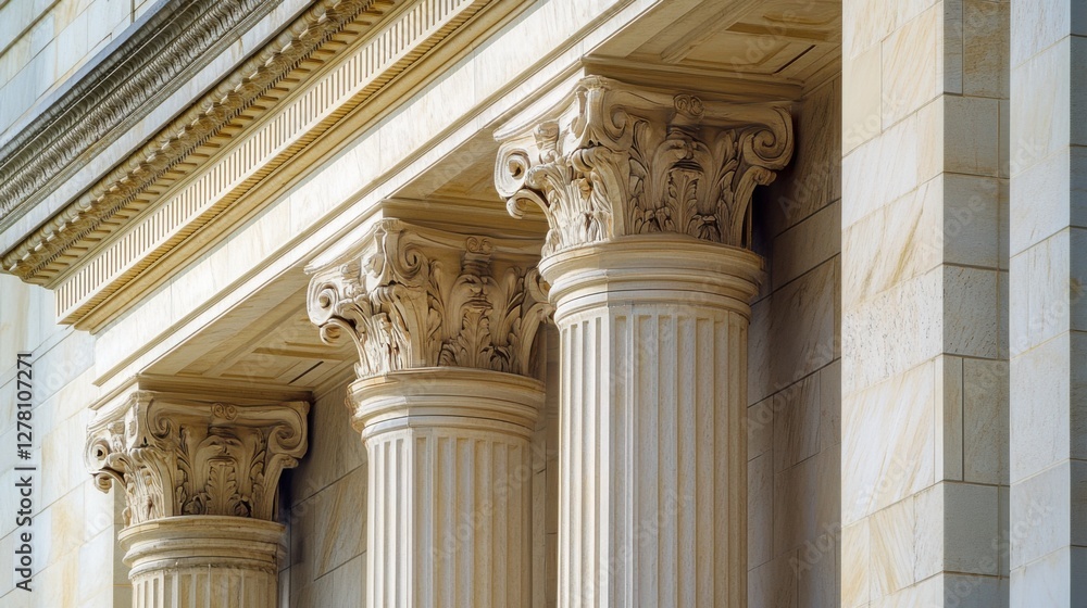 Federal Reserve building with architectural details. Featuring financial oversight and economic management Federal Reserve building with architectural details. Featuring financial oversight and economic management
