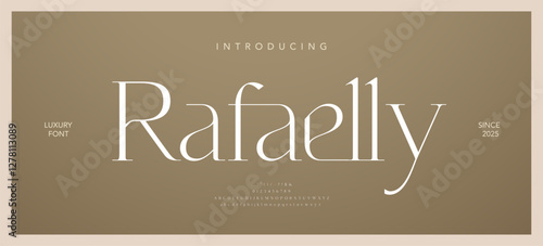 Elegant modern alphabet font logo. Typography luxury classic lettering serif italic fonts decorative wedding vintage retro logos. vector illustration