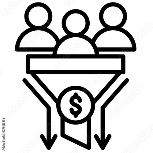 Sales Funnel Icon