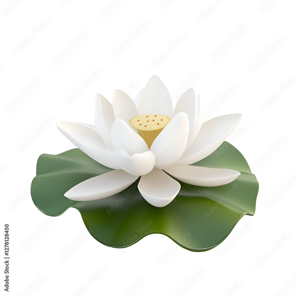 Lotus flower floating Lotus flower floating