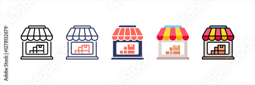Wholesaler Multistyle Icon Set