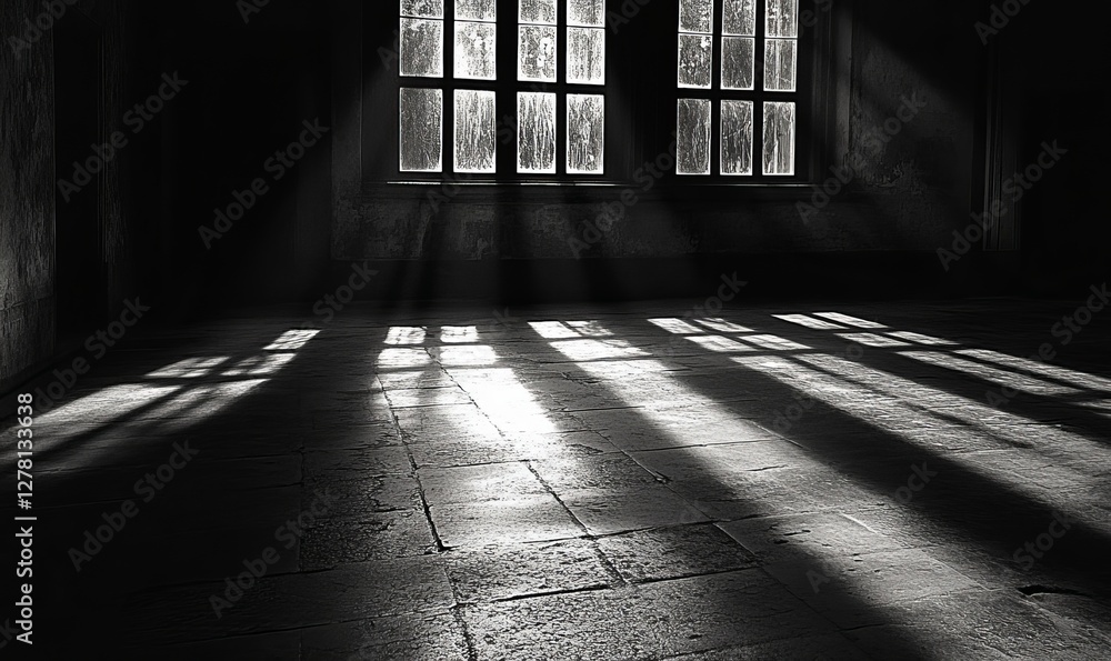 sunlight streams through the window, casting shadows on the room. The image evokes a sense of mystery and introspection, emphasizing the play of light and shadow sunlight streams through the window, casting shadows on the room. The image evokes a sense of mystery and introspection, emphasizing the play of light and shadow