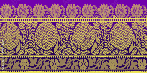 beautiful graphic saree design and this sari design is in Indian style which is for textile fashion industry and it can be used as wallpaper backdrop and website bg this style is originated in india 