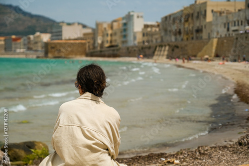 Sky from Trapani in Sicily