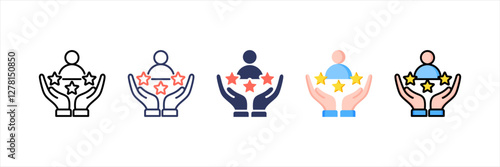Experience Multistyle Icon Set