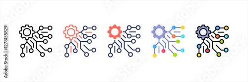 Complexity Multistyle Icon Set