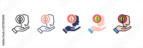 Sensitive Multistyle Icon Set