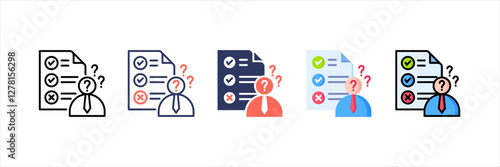 Hypothesis Multistyle Icon Set