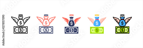 Buyout Multistyle Icon Set