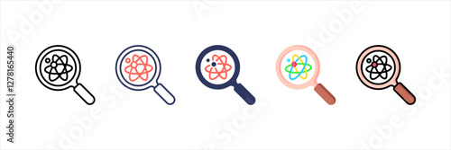 Research Multistyle Icon Set