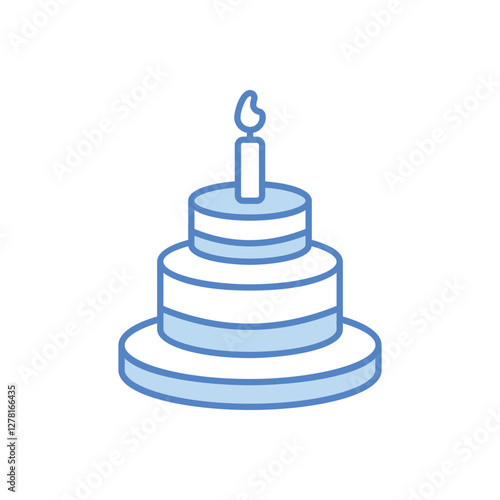 Birthday Bash Essentials vector icon