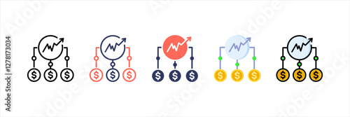Stock Multistyle Icon Set