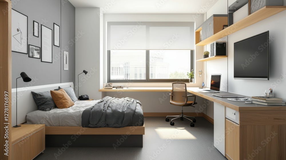 Cozy and Modern Bedroom Design with Clean Lines and Natural Light Cozy and Modern Bedroom Design with Clean Lines and Natural Light