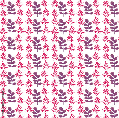 vector seamless pattern with hearts