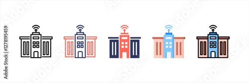 Company Multistyle Icon Set