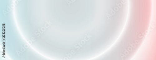 Soft gradient background with pastel hues of blue and pink. The background features smooth, blurred textures with blue and pink tones. Gradient neon background vector. Pink background.