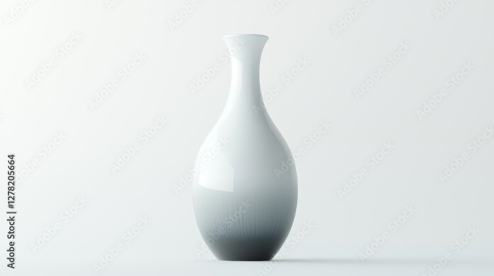 Elegant Slender Porcelain Carafe Ideal for Sake Serving and Decor Elegant Slender Porcelain Carafe Ideal for Sake Serving and Decor