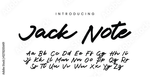 Jack Note - Handwritten Font