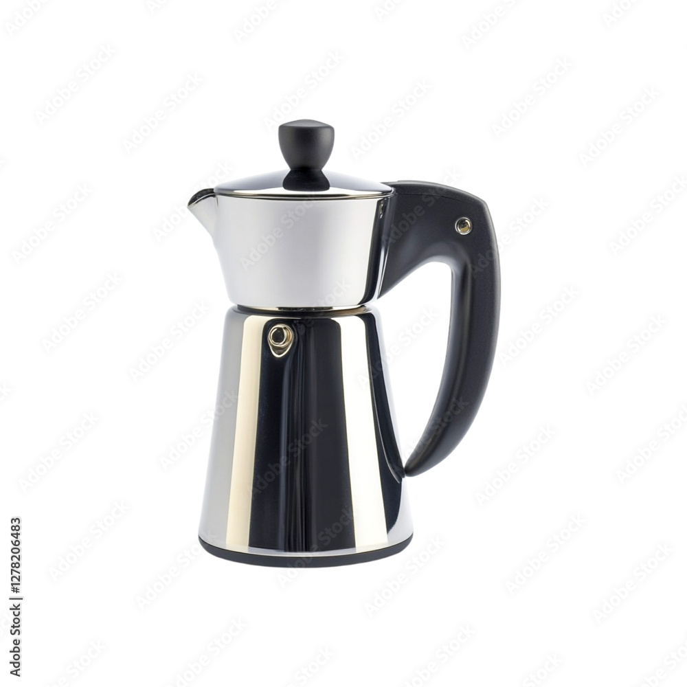 Sleek Modern Coffee Maker Ready for Brewing Aromatic Coffee Sleek Modern Coffee Maker Ready for Brewing Aromatic Coffee