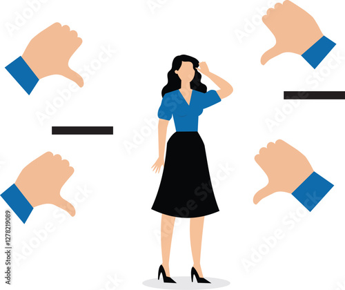 Deal with negative feedback or dislike