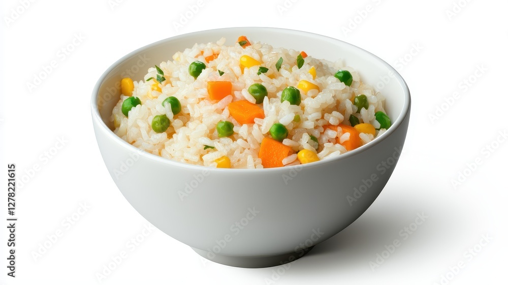 Delicious vegetable fried rice recipe kitchen food photography culinary close-up healthy eating Delicious vegetable fried rice recipe kitchen food photography culinary close-up healthy eating
