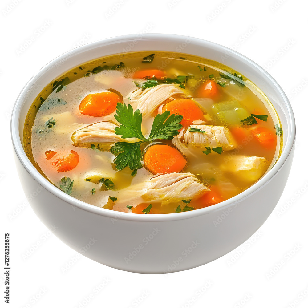 Hearty Chicken Noodle Soup - A Nutritious Comfort Food Hearty Chicken Noodle Soup - A Nutritious Comfort Food