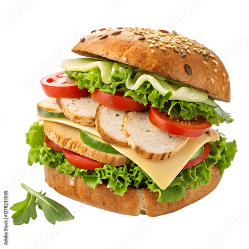 ham and cheese sandwich