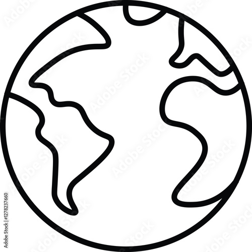 Global law, translate language, Outsource business. World business line icon