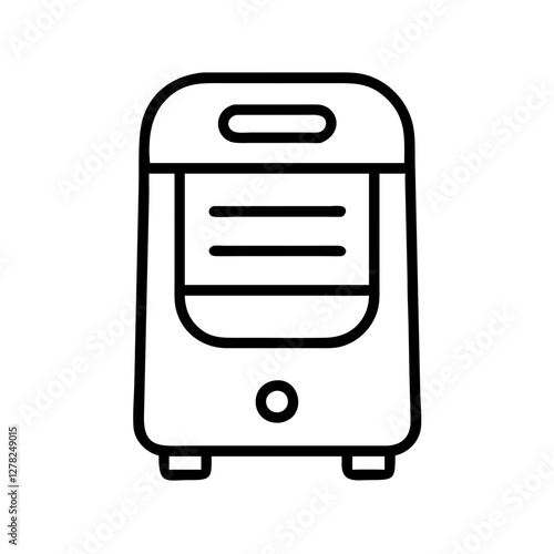 dehumidifier icon, dehumidifier line art - simple line art of dehumidifier, perfect for dehumidifier logos and icons