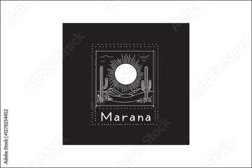 Rustic Camping Silhouette Design Set
