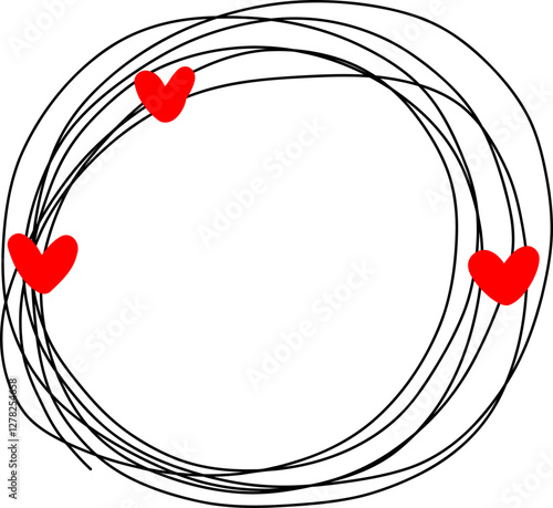 heart shaped frame