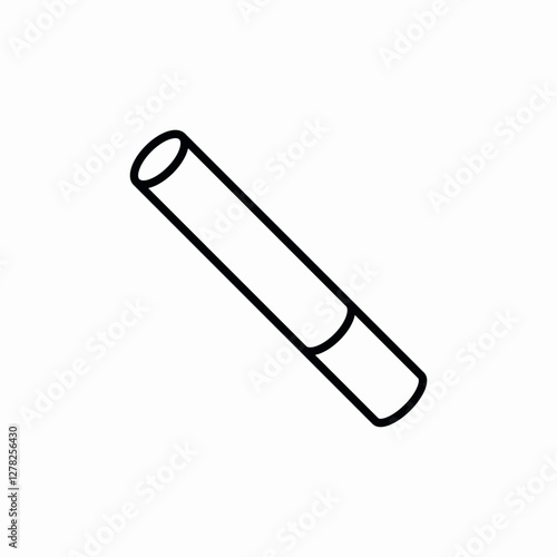 cigarette icon vector sign