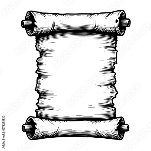 Aged parchment scroll showcasing history, timeless wisdom