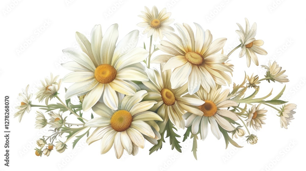 Fototapeta premium Daisy bouquet