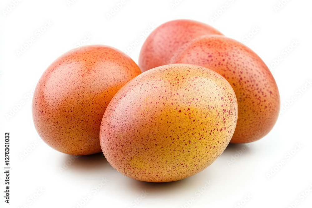 Egg fruit isolated on white background Egg fruit isolated on white background