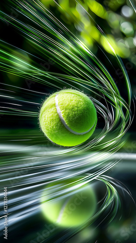 Dynamic Approach, Tennis Ball Close-Up