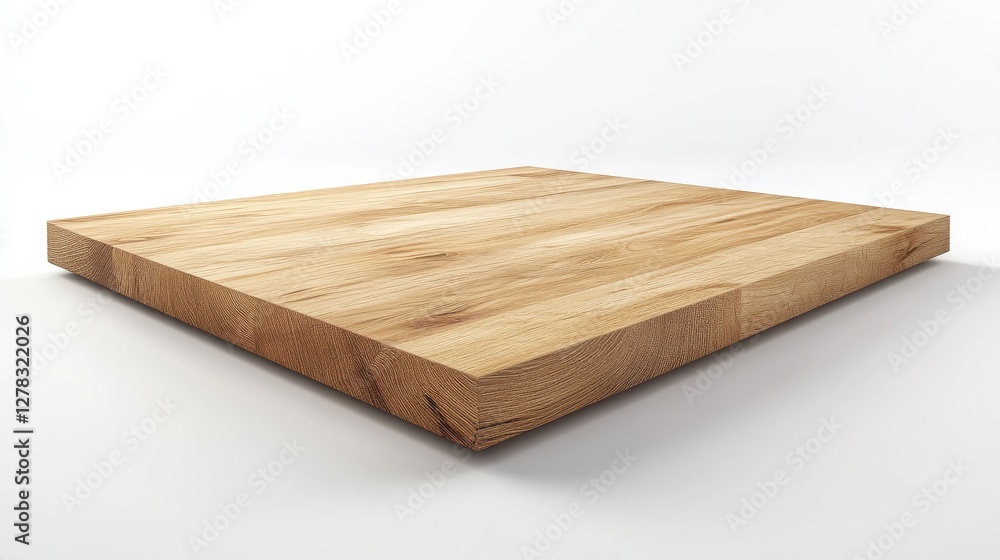 Light Brown Square Wooden Plank Texture on White Background Light Brown Square Wooden Plank Texture on White Background