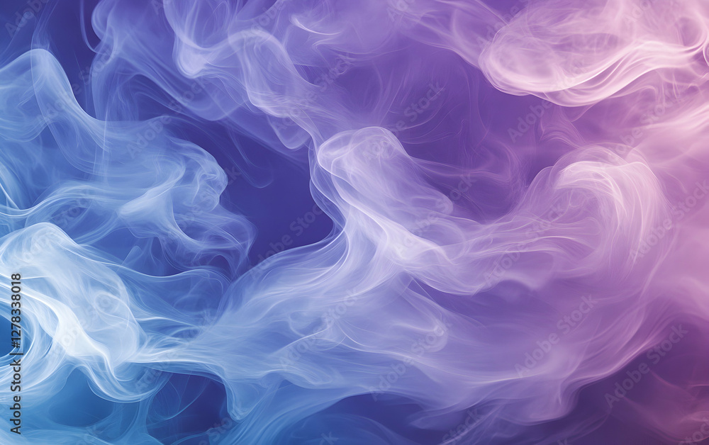 digital art piece featuring fluid, flowing shapes in shades of purple and blue digital art piece featuring fluid, flowing shapes in shades of purple and blue