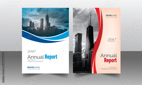 Modern Annual Report Template / 2
