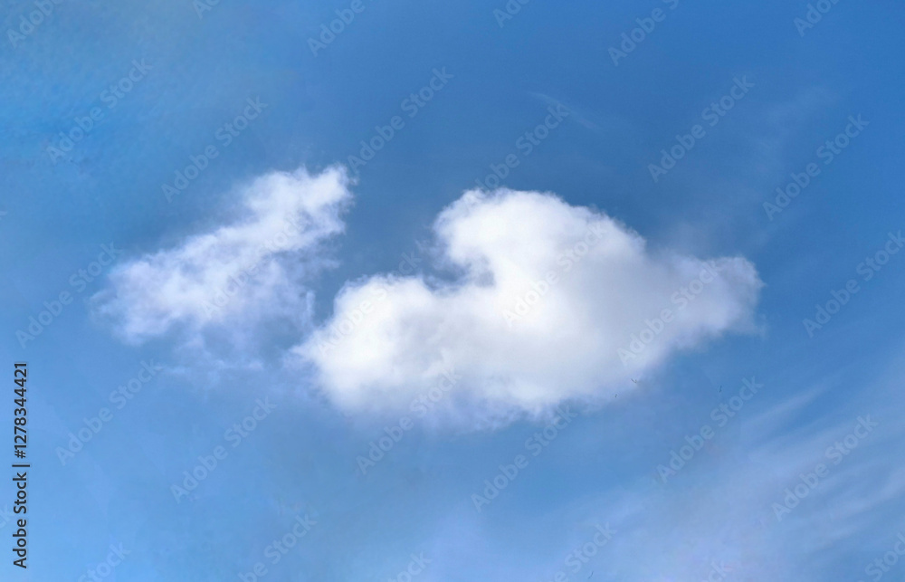 heart, shaped, cloud, small, resembling, heart, sky, natural, blue, background, heart, shaped, cloud, small, resembling, heart, sky, natural, blue, background,